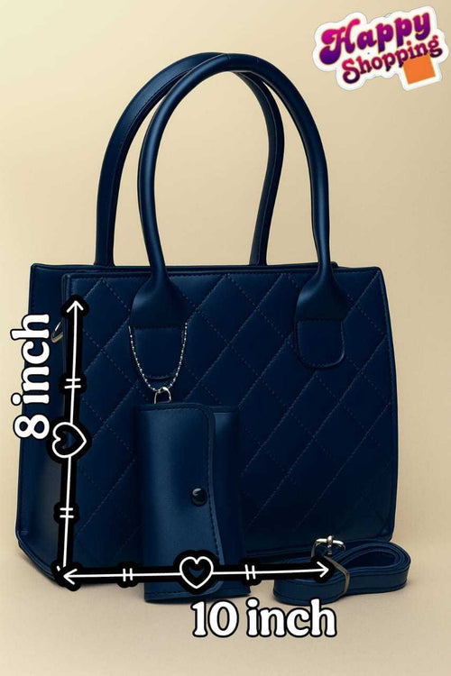 2pc Chenal New Stylish Shoulder Handbag For Girls