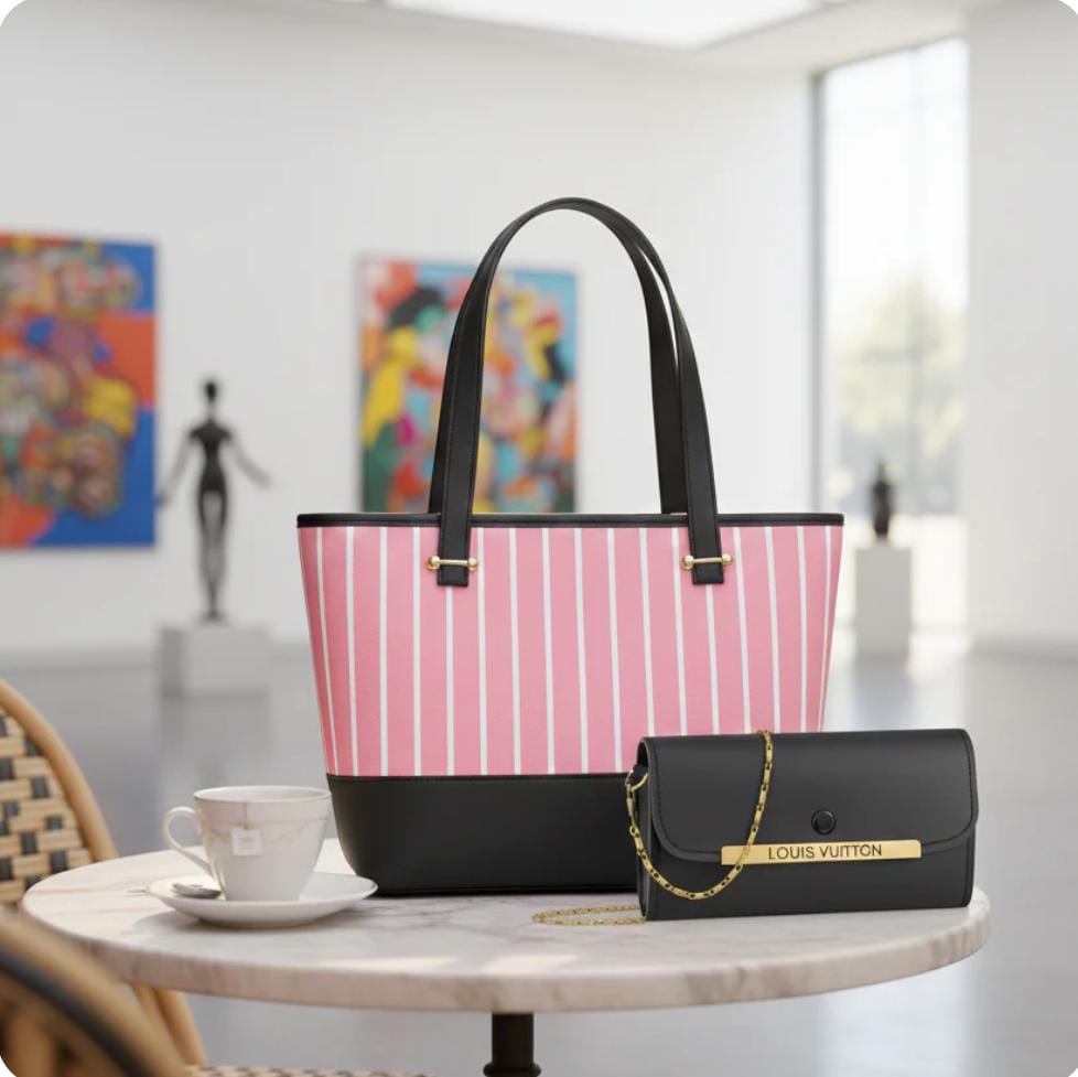 Louis Vuitton Most Demanding 2Pcs Ladies Handbag
