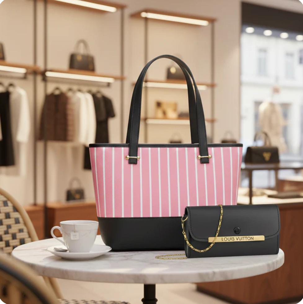 Louis Vuitton Most Demanding 2Pcs Ladies Handbag
