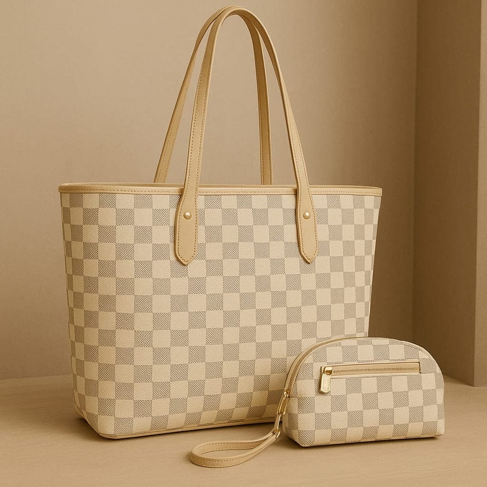 Louis Vuitton 2pc Tote Ladies handbag For Girls