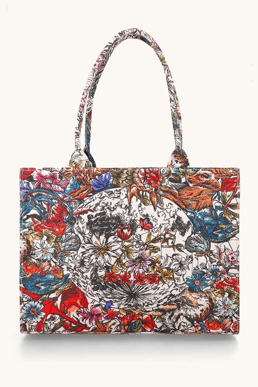 canvas tote bag ( multi )